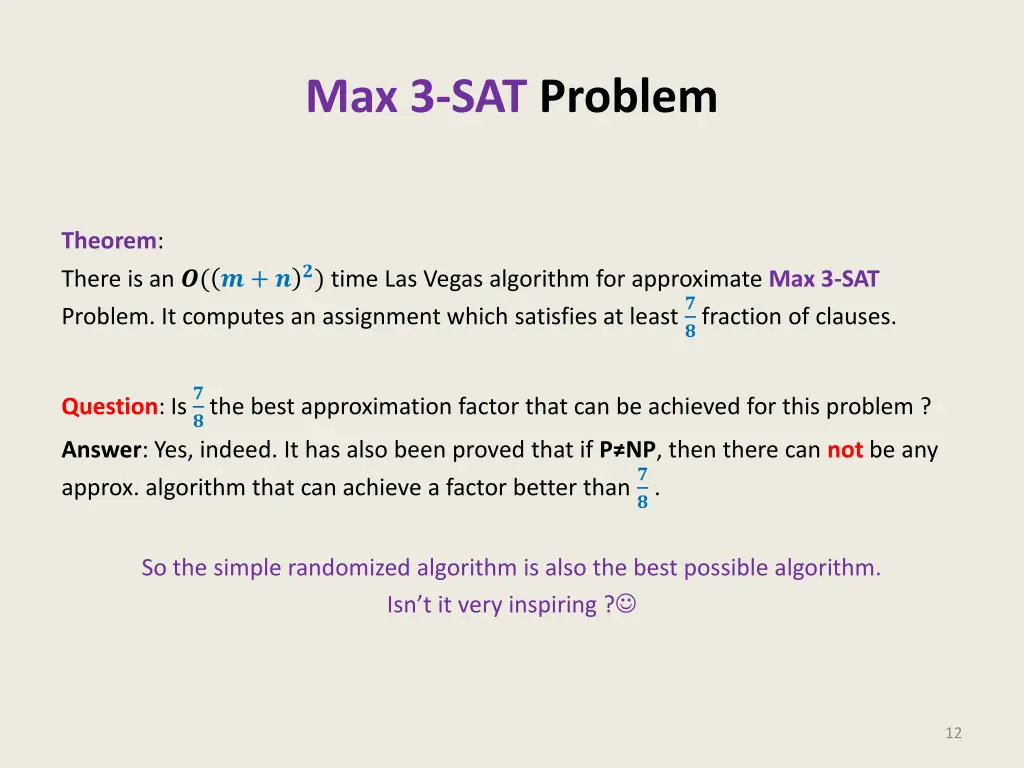max 3 sat problem 4