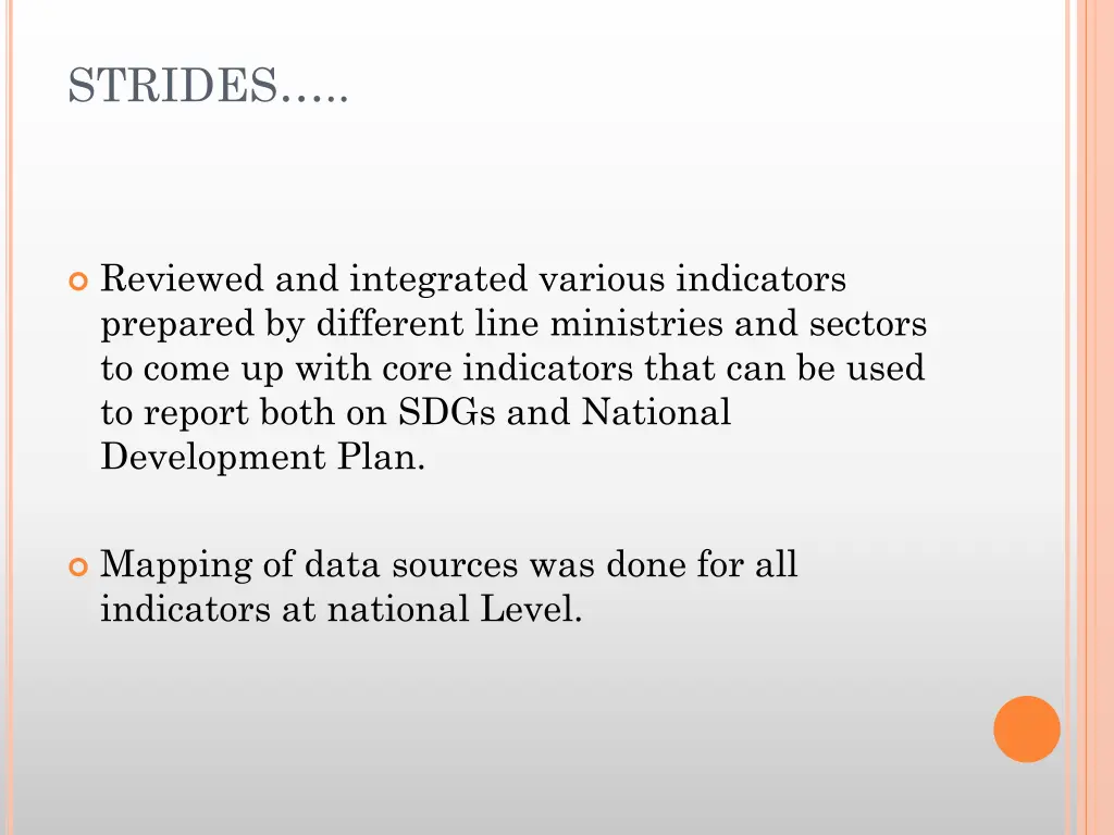 strides 1