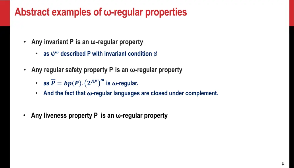 abstract examples of regular properties