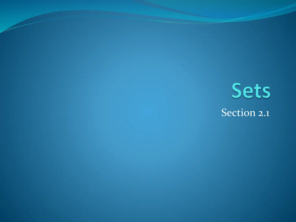 section 2 1