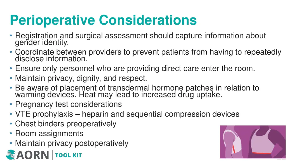 perioperative considerations registration