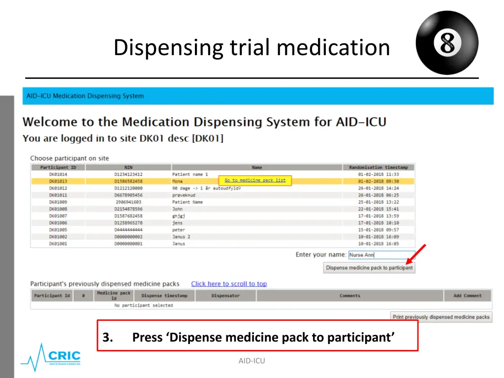 dispensing trial medication 2