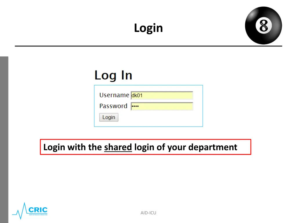 login