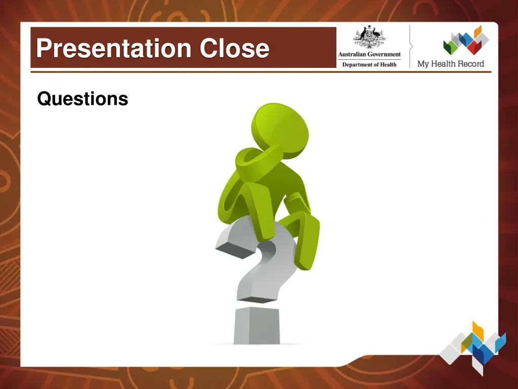 presentation close