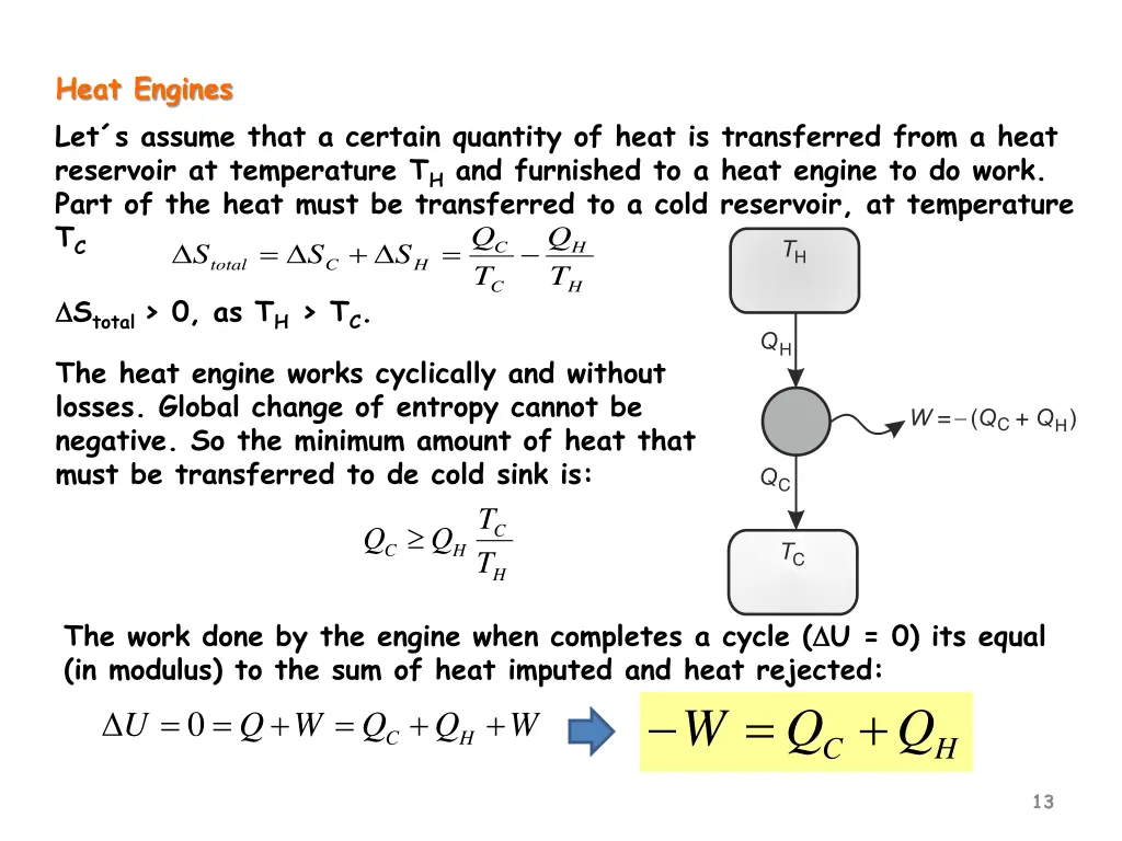 heat engines let s assume that a certain quantity