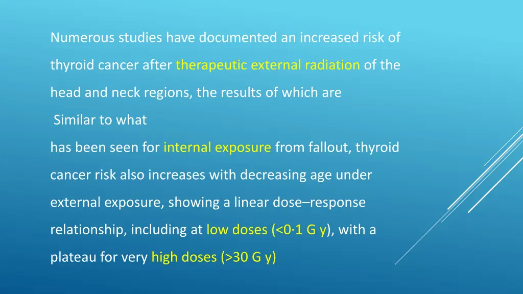 numerous studies have documented an increased