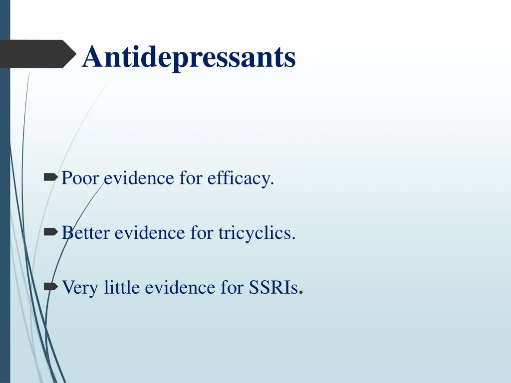 antidepressants
