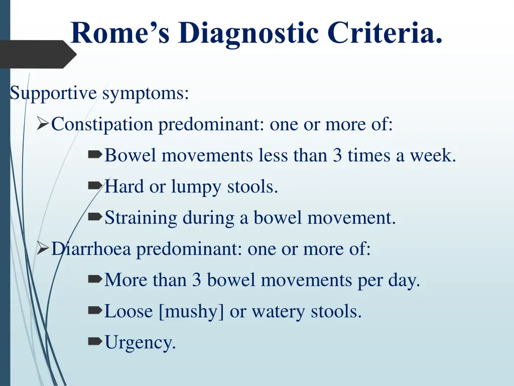 rome s diagnostic criteria 1