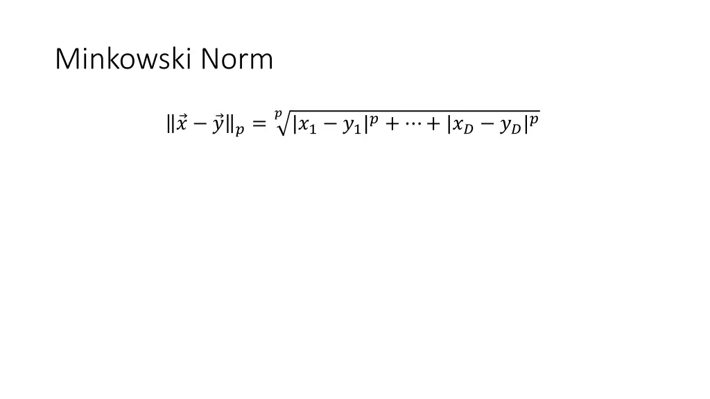minkowski norm