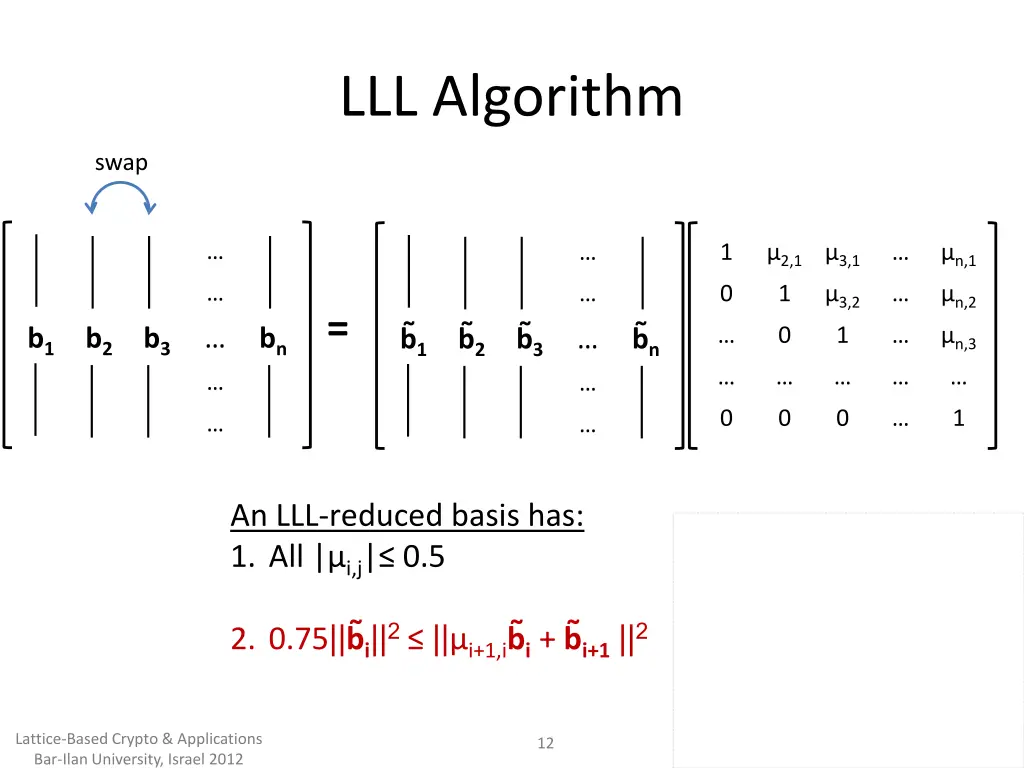 lll algorithm 3