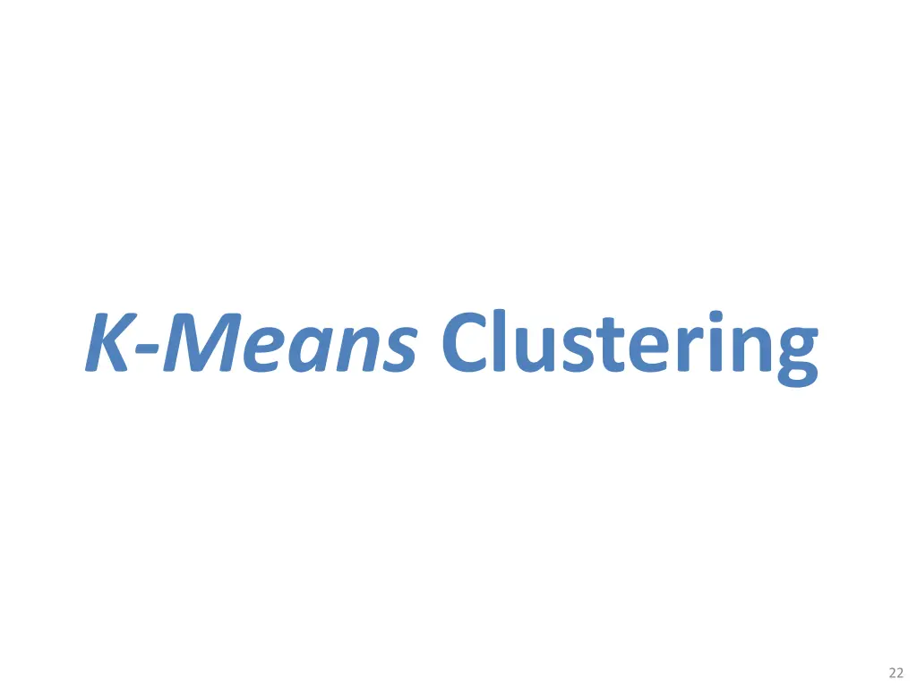 k means clustering 1