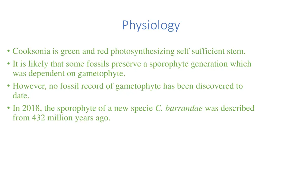 physiology