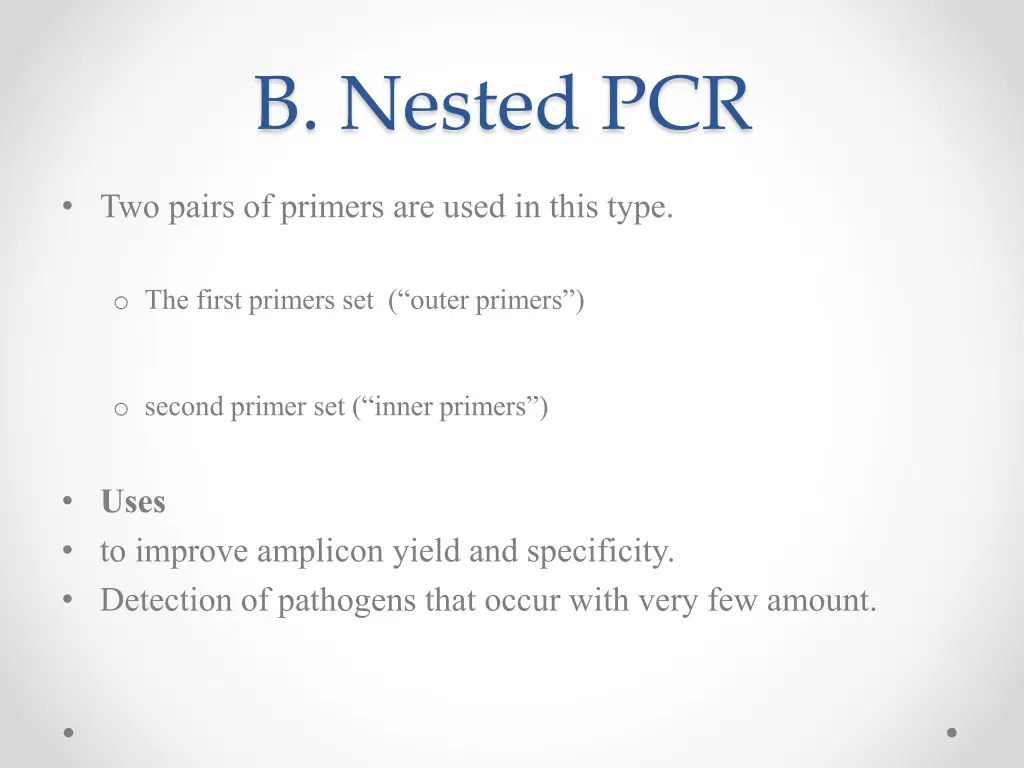 b nested pcr