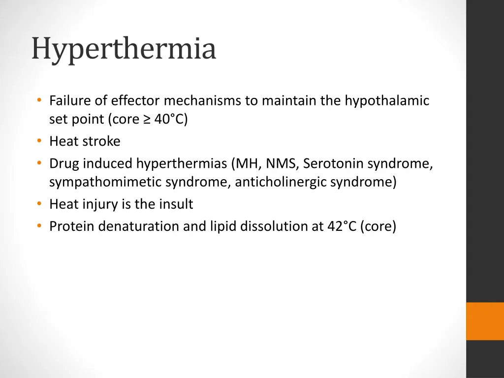 hyperthermia