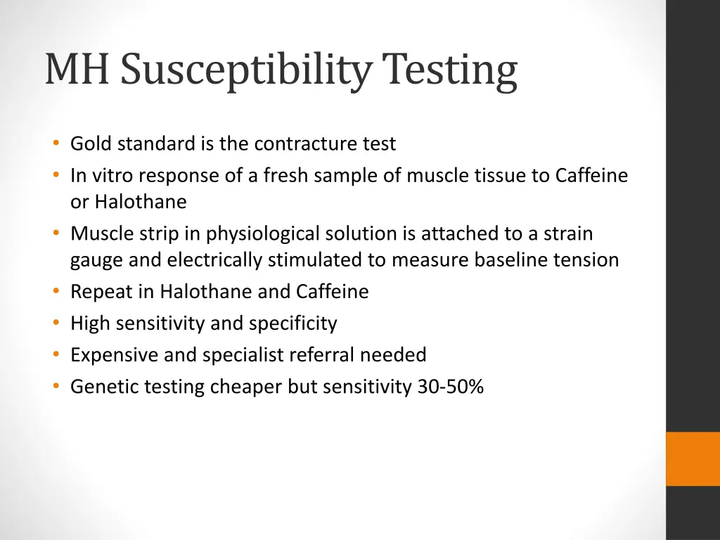 mh susceptibility testing