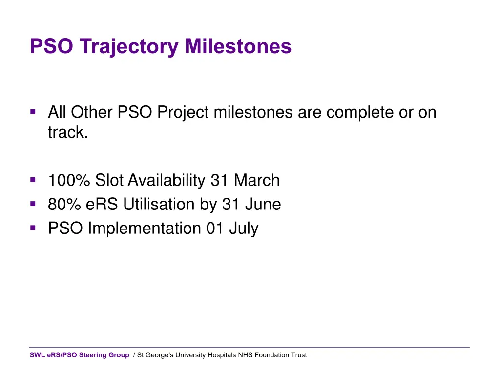 pso trajectory milestones 3