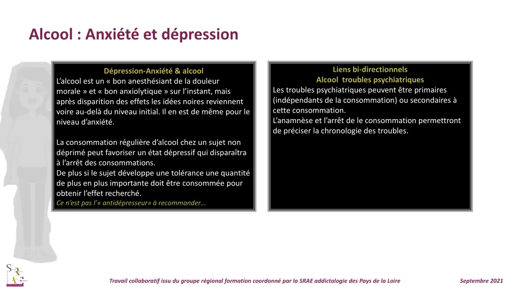 alcool anxi t et d pression