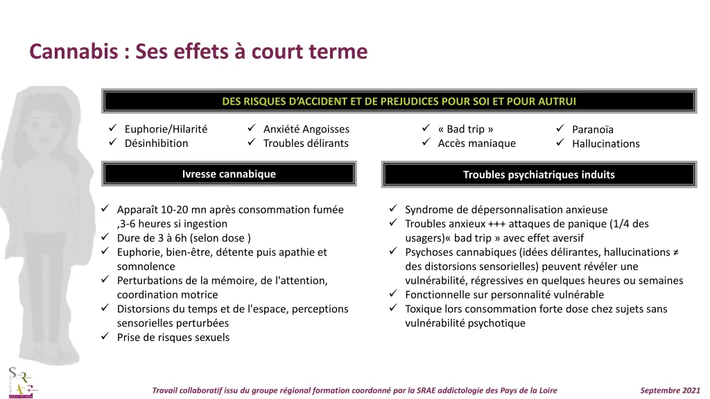 cannabis ses effets court terme