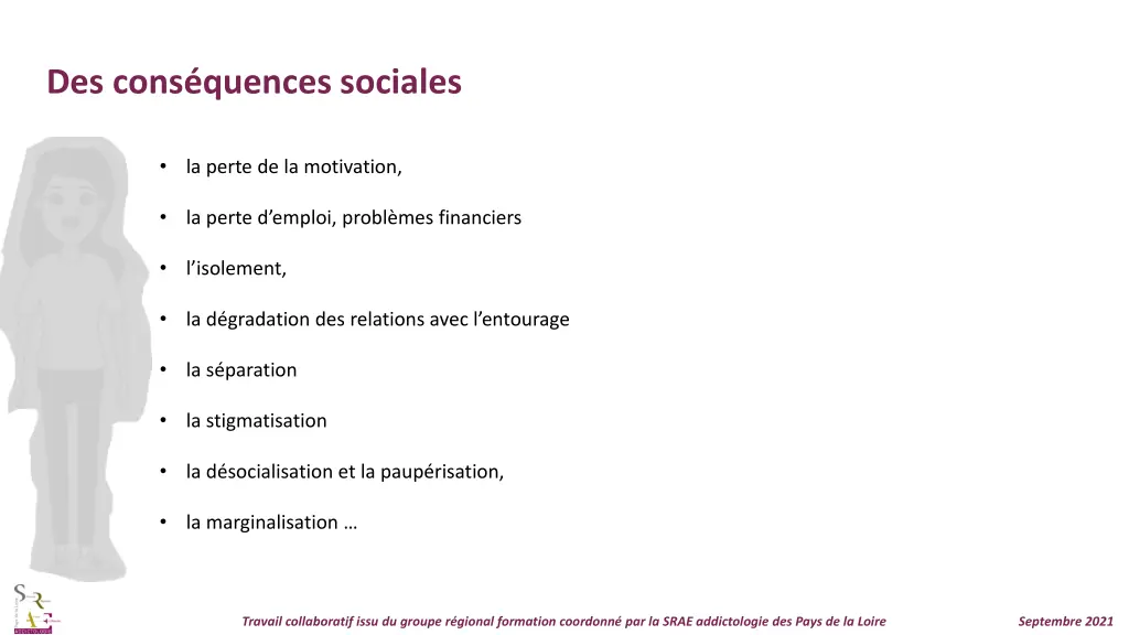 des cons quences sociales