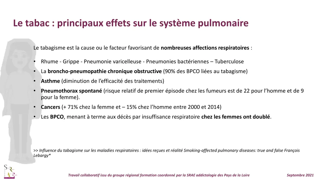 le tabac principaux effets sur le syst 2