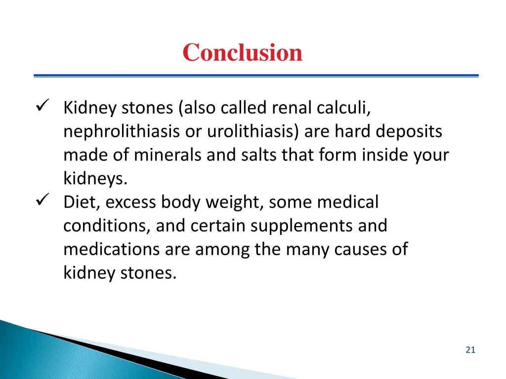 conclusion