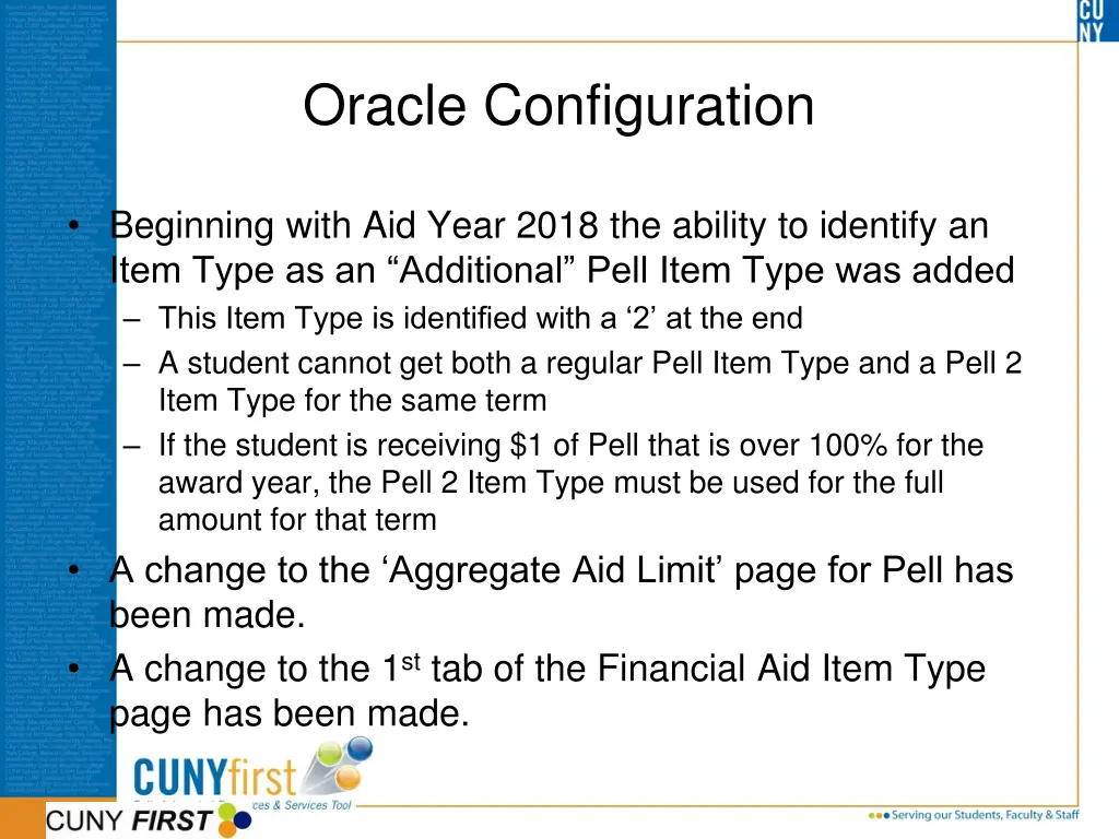 oracle configuration