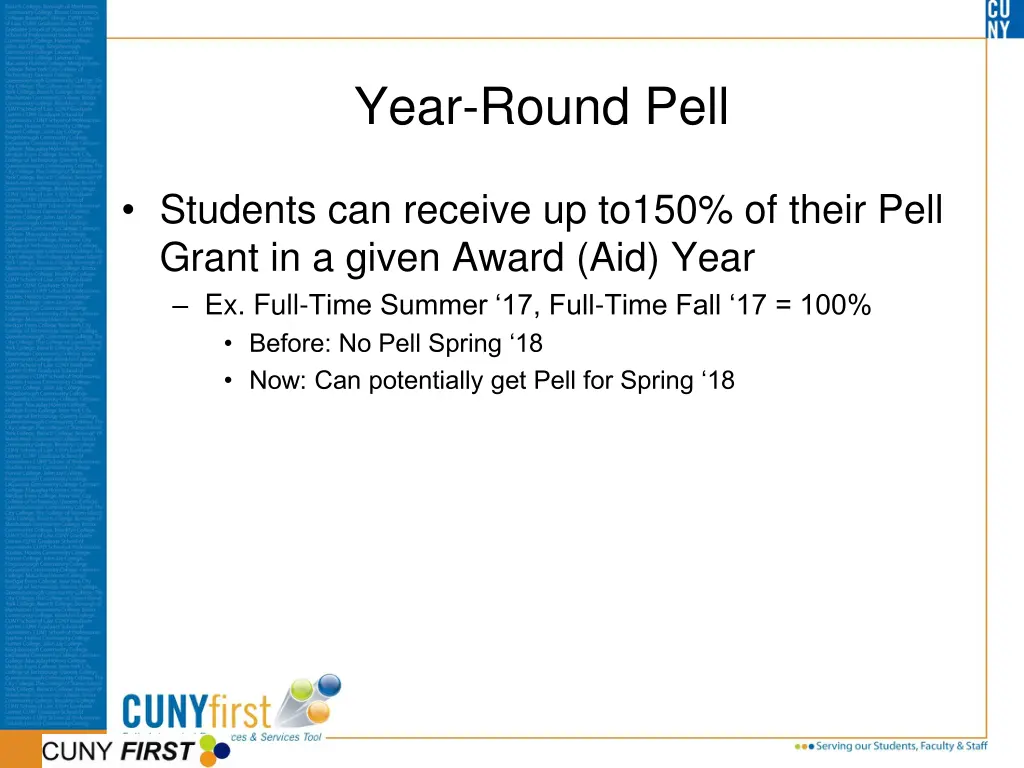 year round pell