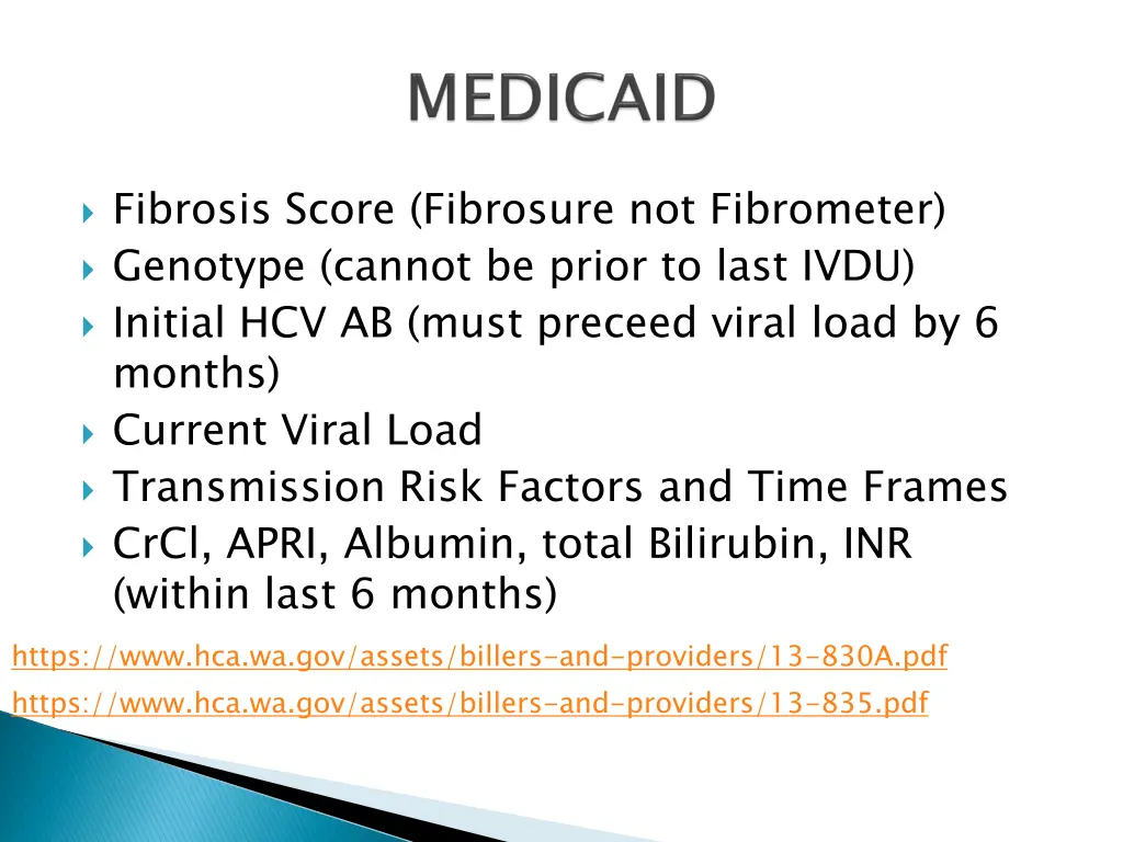fibrosis score fibrosure not fibrometer genotype