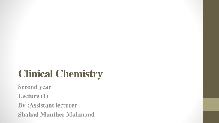 clinical chemistry