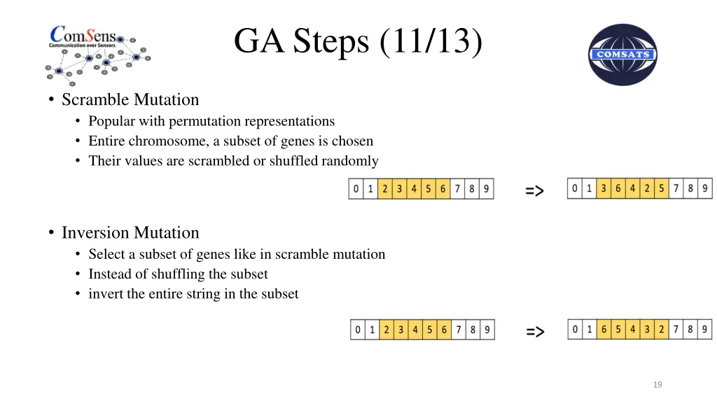 ga steps 11 13