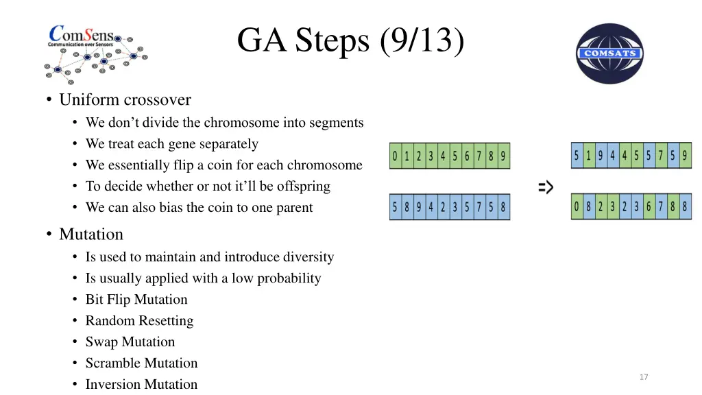 ga steps 9 13