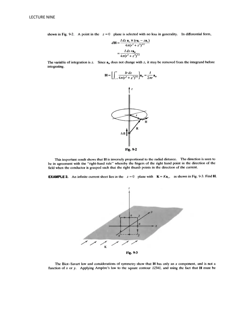 lecture nine 1