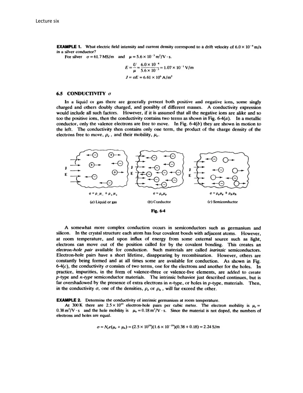 lecture six 2