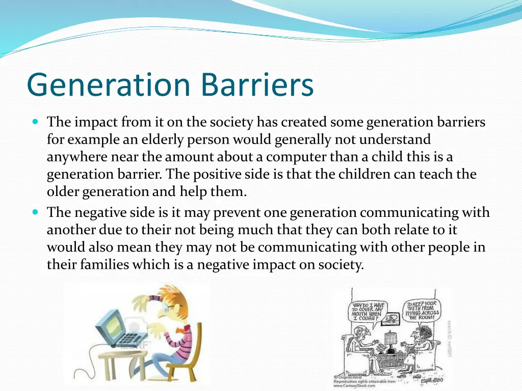 generation barriers