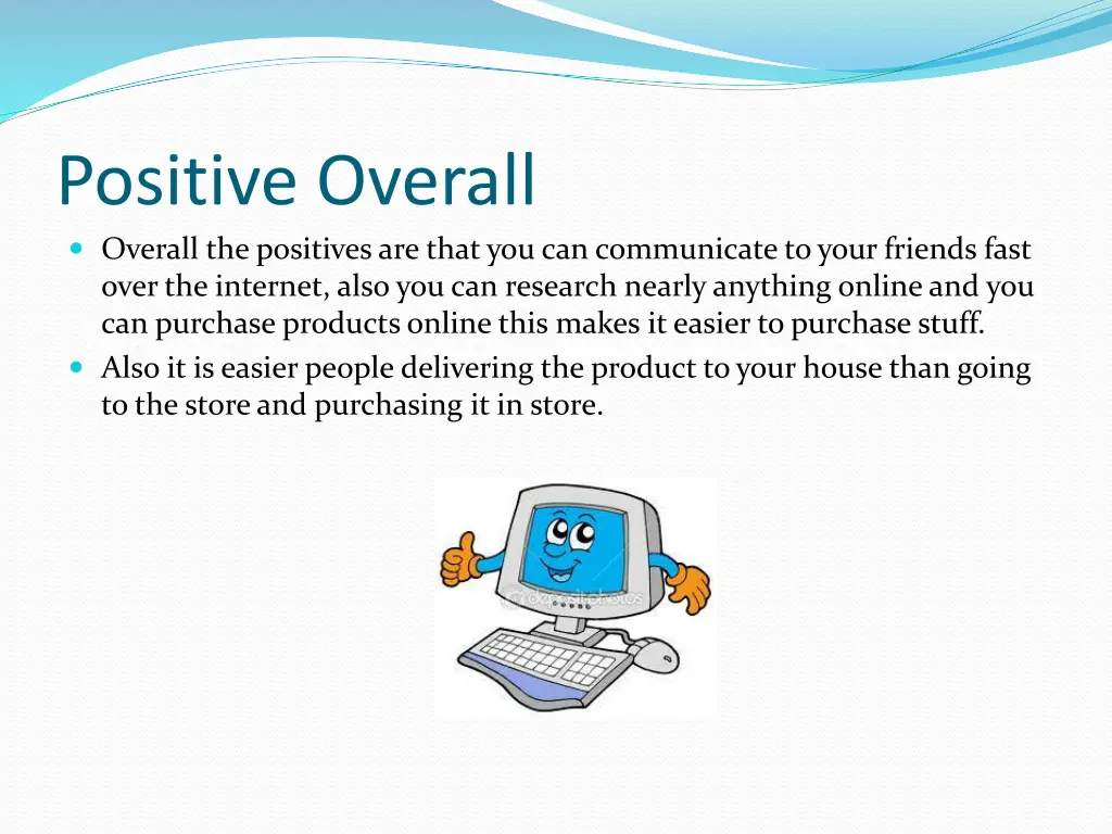 positive overall overall the positives are that