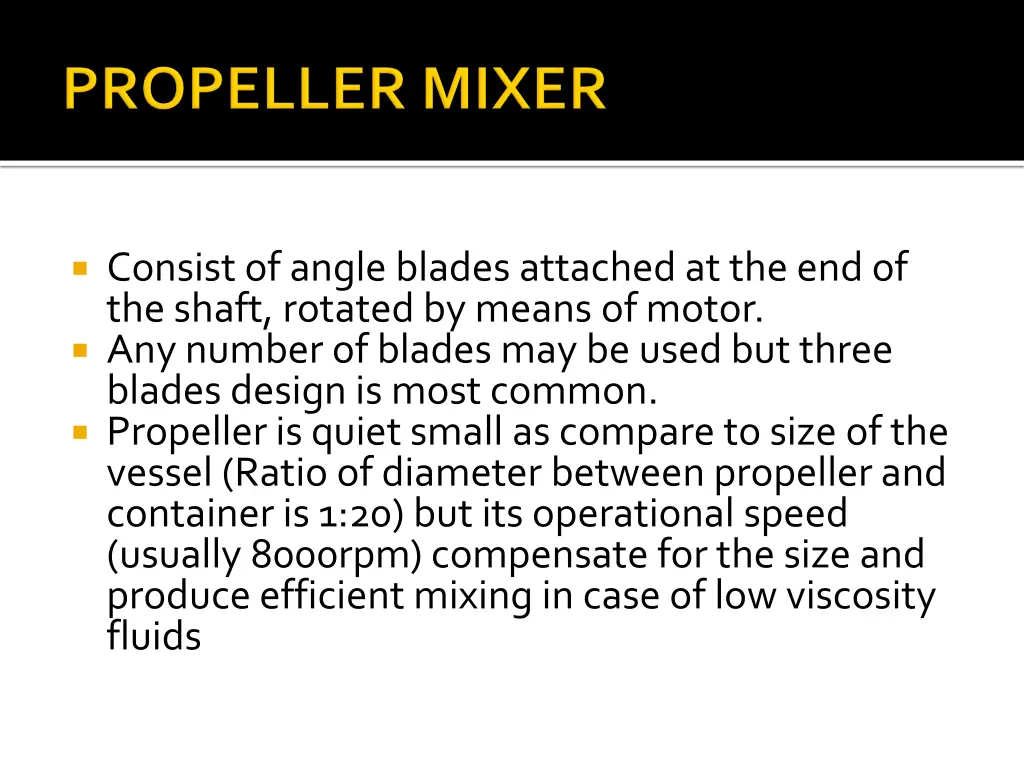 consist of angle blades attached