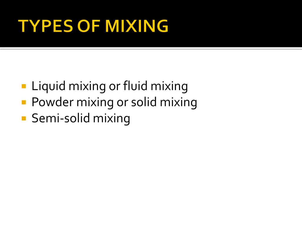 liquid mixing or fluid mixing powder mixing