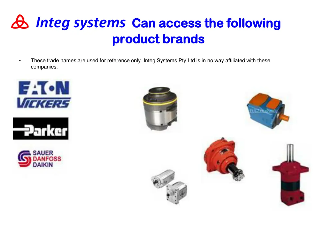 integ systems can access the following can access