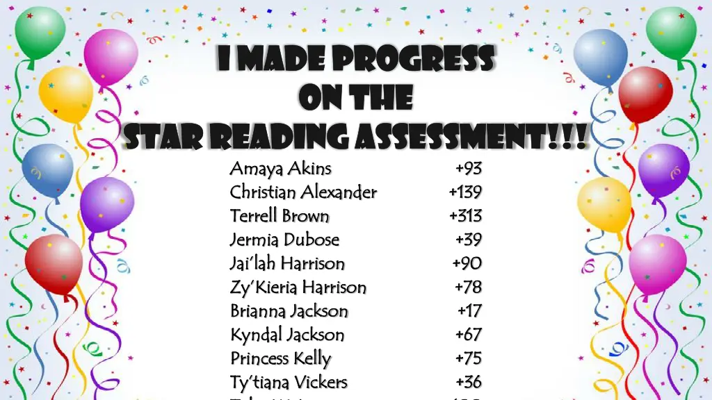i made progress i made progress 3