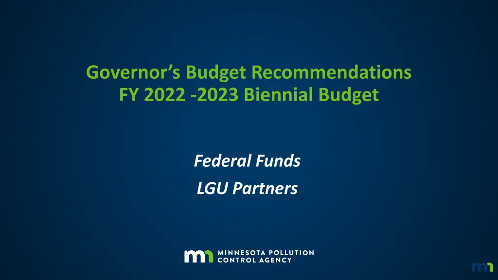 governor s budget recommendations fy 2022 2023 2