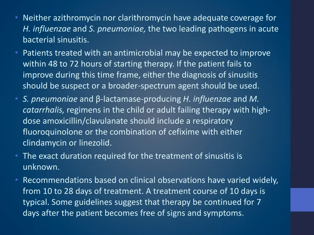 neither azithromycin nor clarithromycin have