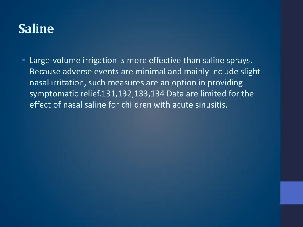 saline