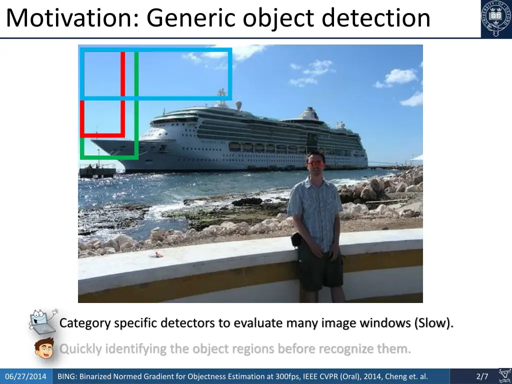 motivation generic object detection