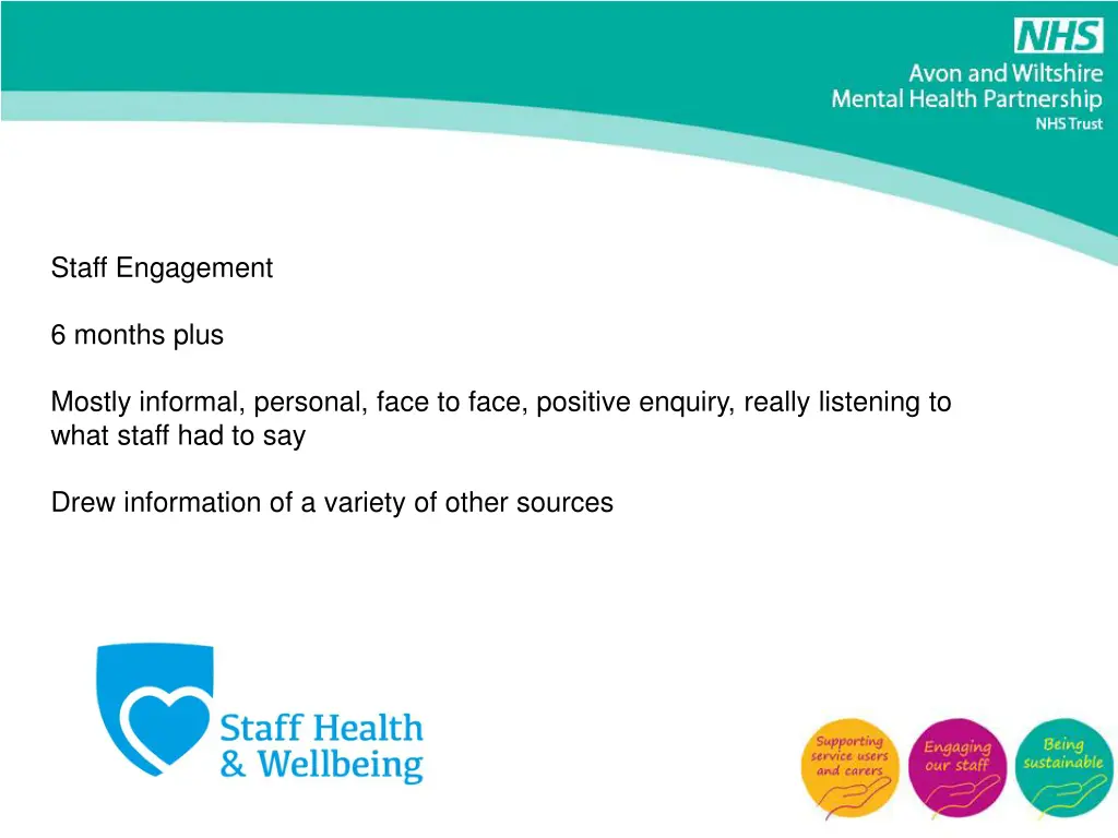 staff engagement