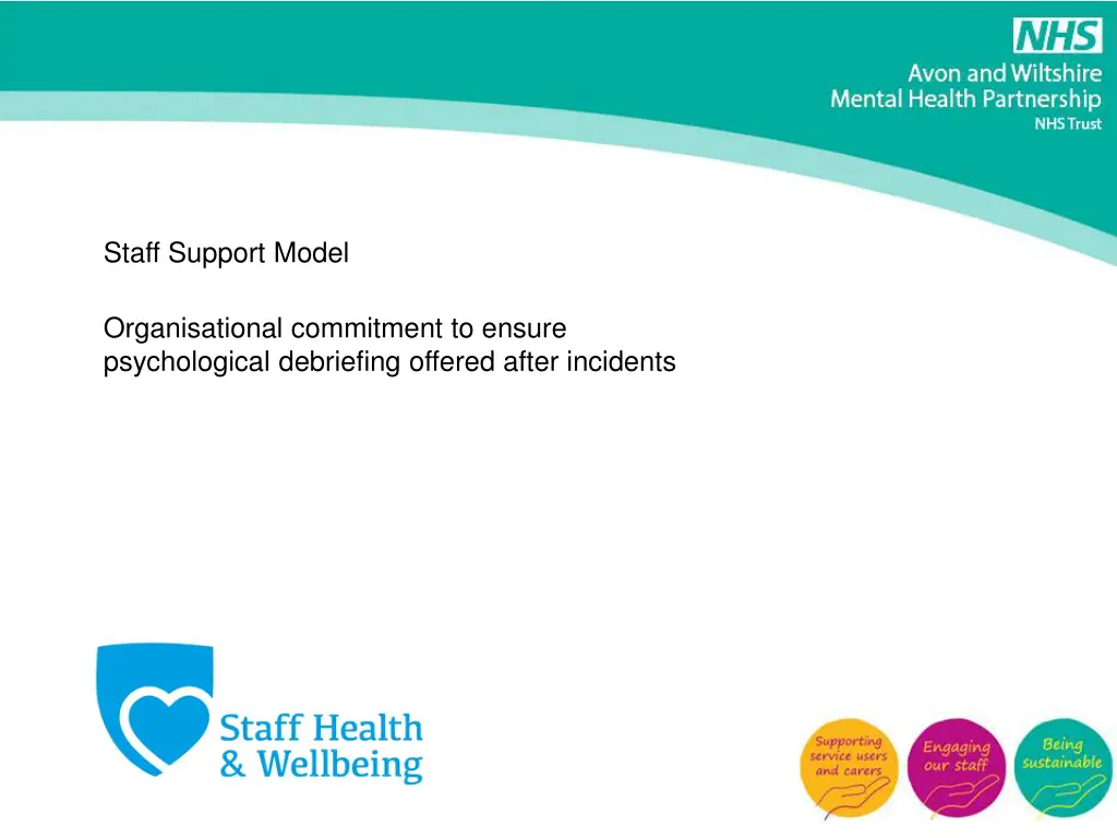 staff support model