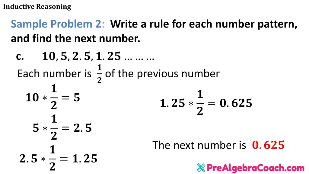 inductive reasoning 13