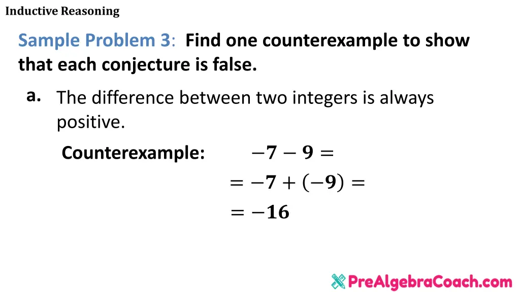 inductive reasoning 16