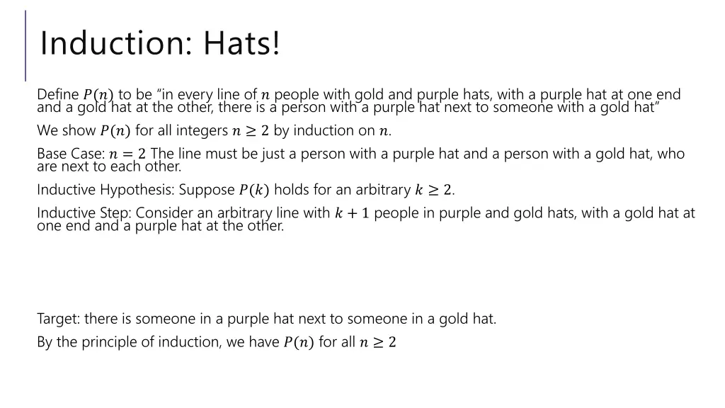 induction hats 2