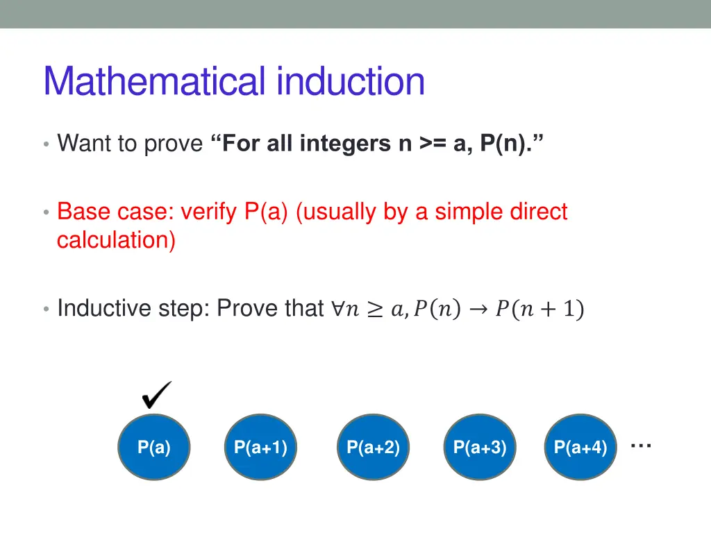 mathematical induction 3