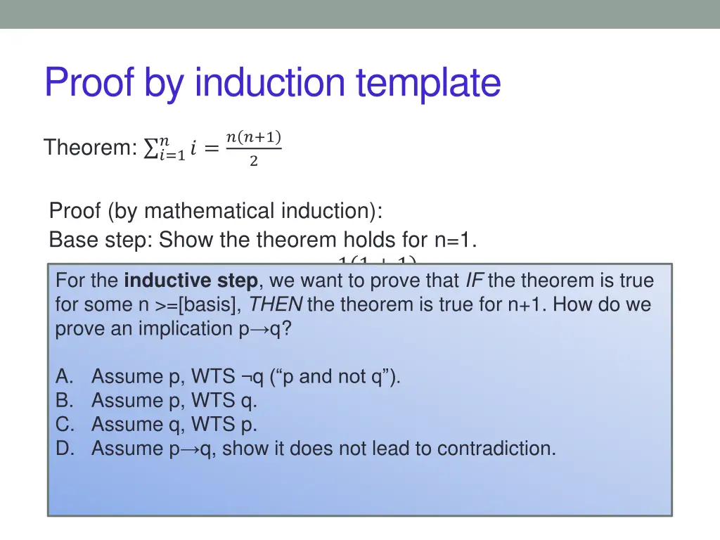 proof by induction template 4